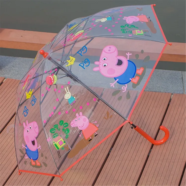 Peppa Pig Auto Pharprent Kids Smbrella